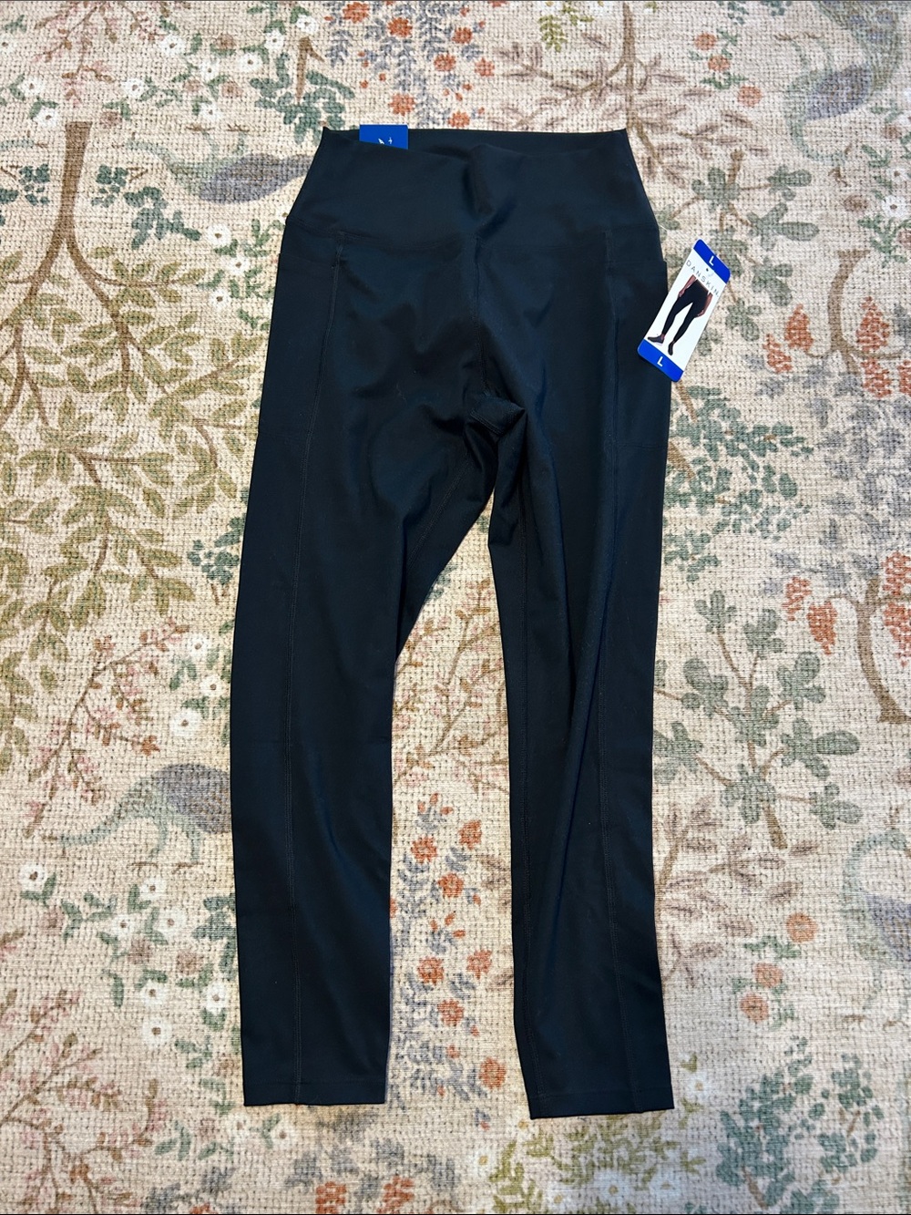 Danskin Black High-Waist Active Leggings